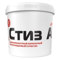 Герметик акриловый для окон Сазиласт Стиз А цвет белый 3 кг