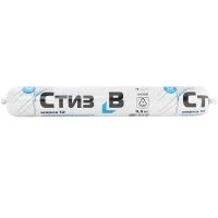 Герметик акриловый для окон Сазиласт Стиз В цвет светло-серый 0.9 кг