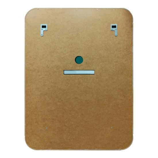 Зеркало с подсветкой прямоугольное 60х80 см в раме черной с сенсорным включением Continent Porto (ЗЛП2416)