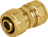 Муфта Aquabeam 16x16 мм латунь ABO.303.Y.001616