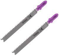 Пилка для электролобзика по оргстеклу Dexter T102BF быстрый рез 68 мм, 2 шт.