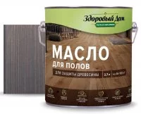 Масло для пола Здоровый дом цвет серый/голубой 2.7 л