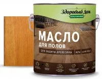 Масло для пола Здоровый дом цвет дуб 2.7 л