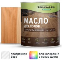Масло для пола цвет Здоровый дом прозрачный 1 л