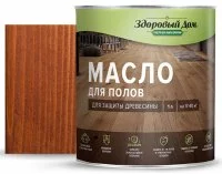 Масло для пола Здоровый дом цвет махагон 1 л