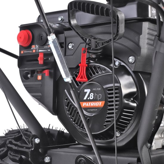Снегоуборщик бензиновый PATRIOT Pro 755 E 71 см 7.8 л.с.