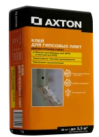 Клей гипсовый монтажный Axton 25 кг