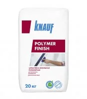 Шпаклевка полимерная Knauf Полимер Финиш для сухих помещений белая 20 кг