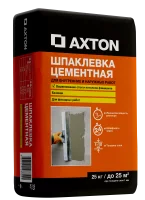 Шпаклевка цементная Axton базовая, 25 кг
