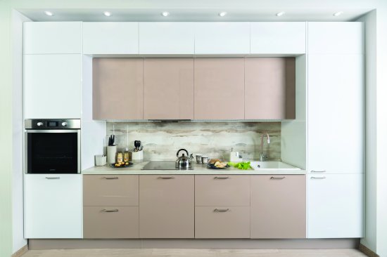 Цоколь для кухни Delinia 240x10 см ПВХ цвет топо