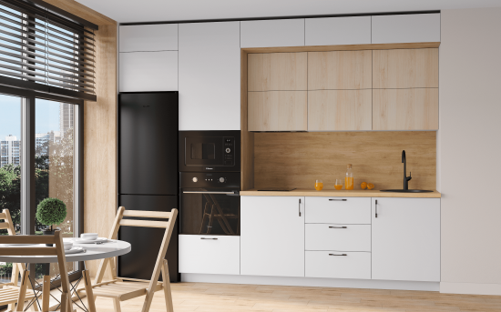 Цоколь для кухни Delinia 240x10 см ПВХ цвет белый
