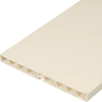 Цоколь для кухни Delinia 240x10 см ПВХ цвет ванильный