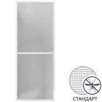 Рамочная москитная сетка 134x53 см к окну ПВХ 144x116/175 см белая