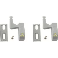 Светодиодный светильник-пушлайт на петлю в кухонный шкаф Uniel ULK-C02 23A GREY SET2