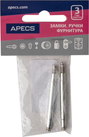 Стяжка винтовая Apecs SCR-M4-10(50)30-NI 2 шт.