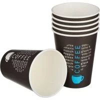 Одноразовый бумажный стакан Комус Love Coffee