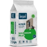 Клей для всех видов плитки и любых оснований Bergauf Maximum Plus
