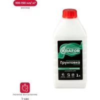 Проникающая грунтовка для внутренних работ KRAFOR 27331