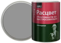 Грунтовка для сухих помещений Расцвет ГФ-021 1 кг цвет серый