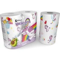 Бумажные полотенца WORLD CART Единорог, Kartika Collection