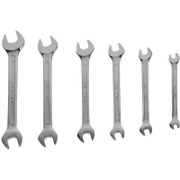 Набор ключей рожковых Dexter DOE SET 6PCS 6-17 мм, 6 предметов