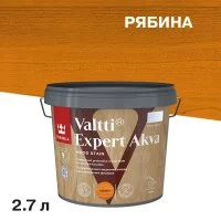 Антисептик Tikkurila Valtti Expert Akva декоративный для дерева рябина 2,7 л