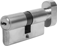 Цилиндр Standers TTBL1-3030NBNS, 30x30 мм, ключ/вертушка, цвет никель
