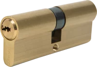 Цилиндр Standers TTBL1-4040, 40x40 мм, ключ/ключ, цвет латунь