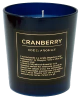 Свеча ароматическая Cranberry цвет синий