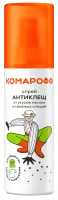 Спрей от клещей Комарофф Антиклещ 125 мл
