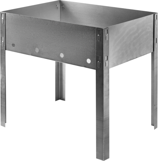 Мангал разборный Дача 35x25x35 см