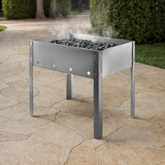 Мангал разборный Дача 35x25x35 см