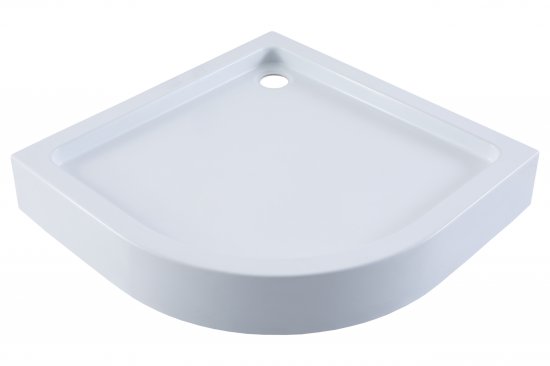 Душевой поддон Sensea Basic акрил 100x100 см 1/4 круга