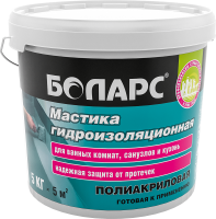 Мастика гидроизоляционная Боларс полиакриловая 5 кг