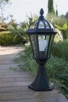 Фонарный столб уличный Inspire Jaipur 47.5 см цвет коричневый