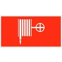 Самоклеящаяся этикетка ЭРА INFO-SSA-117 пленка бэклит Пожарный гидрант красная для SSA-103