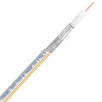 Кабель коаксиальный телевизионный SAT 703 В 1х1,13 мм экранированный Cavel