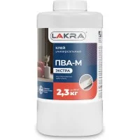 Универсальный клей ПВА-М ЛАКРА Экстра