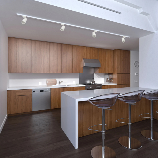 Трековый светильник спот светодиодный Volpe ULB-Q276 8W/4000К 8 Вт 4 м² цвет белый