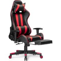 Стул Woodville Corvet black / red