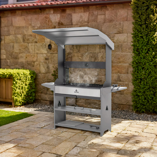 Мангал Gratar Premium Prem 01 102x201x179 см сталь