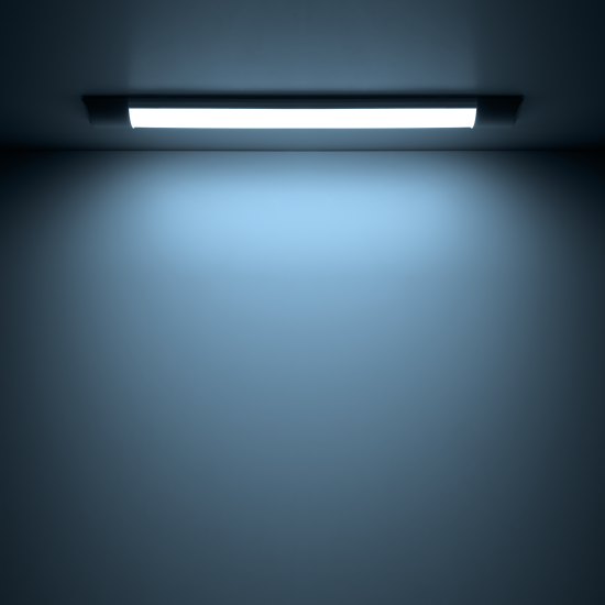 Светильник линейный светодиодный Gauss 600 мм 18 Вт холодный белый свет