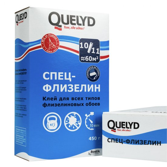 Клей для флизелиновых обоев Quelyd Спец-флизелин 450 г