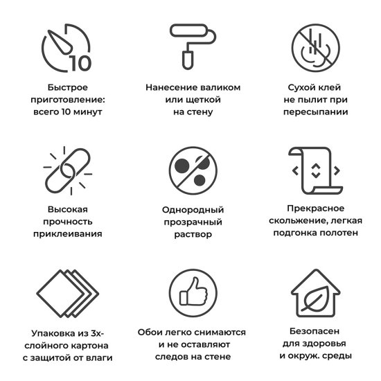 Клей для флизелиновых обоев Quelyd Спец-флизелин 450 г