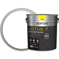 Моющаяся интерьерная латексная воднодисперсионная краска Newtone LOTUS 7