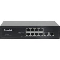 Коммутатор Amatek AN-S10P8F