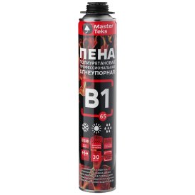 Профессиональная огнеупорная пена монтажная MASTERTEKS в1 pro 9413465