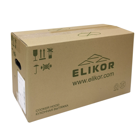 Вытяжка встраиваемая Elikor Breeze 52 см цвет нержавеющая сталь