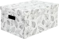 Коробка складная 40x28x20 см картон цвет белый