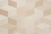Декор настенный Шахтинская Плитка Дора 20x30 см глянцевый цвет бежевый геометрия